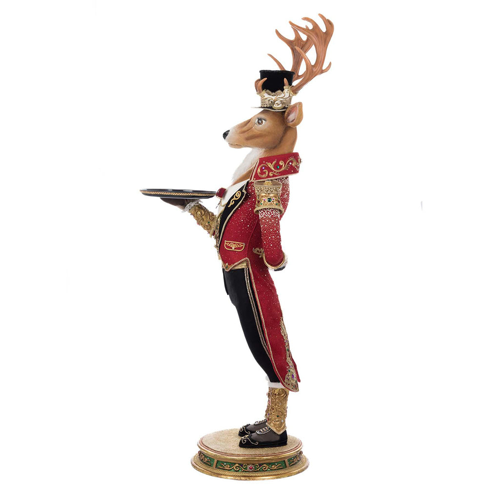 Christmas Ball Reindeer Butler 48-Inch by Katherine's Collection