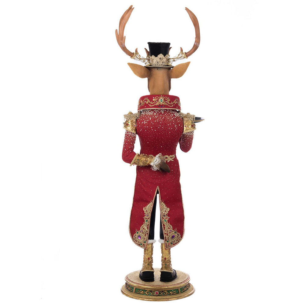 Christmas Ball Reindeer Butler 48-Inch by Katherine's Collection