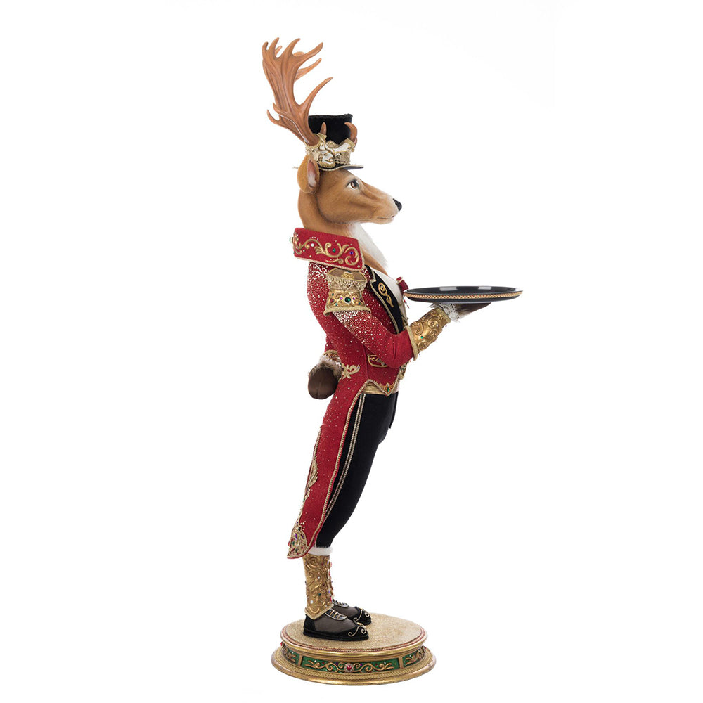 Christmas Ball Reindeer Butler 48-Inch by Katherine's Collection