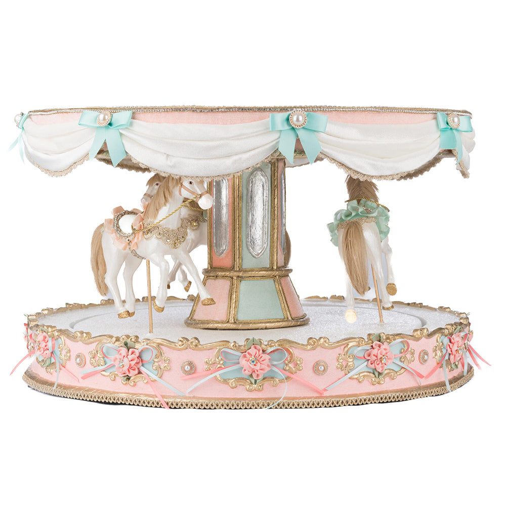 Joyeux Noel Carousel Server by Katherine's Collection