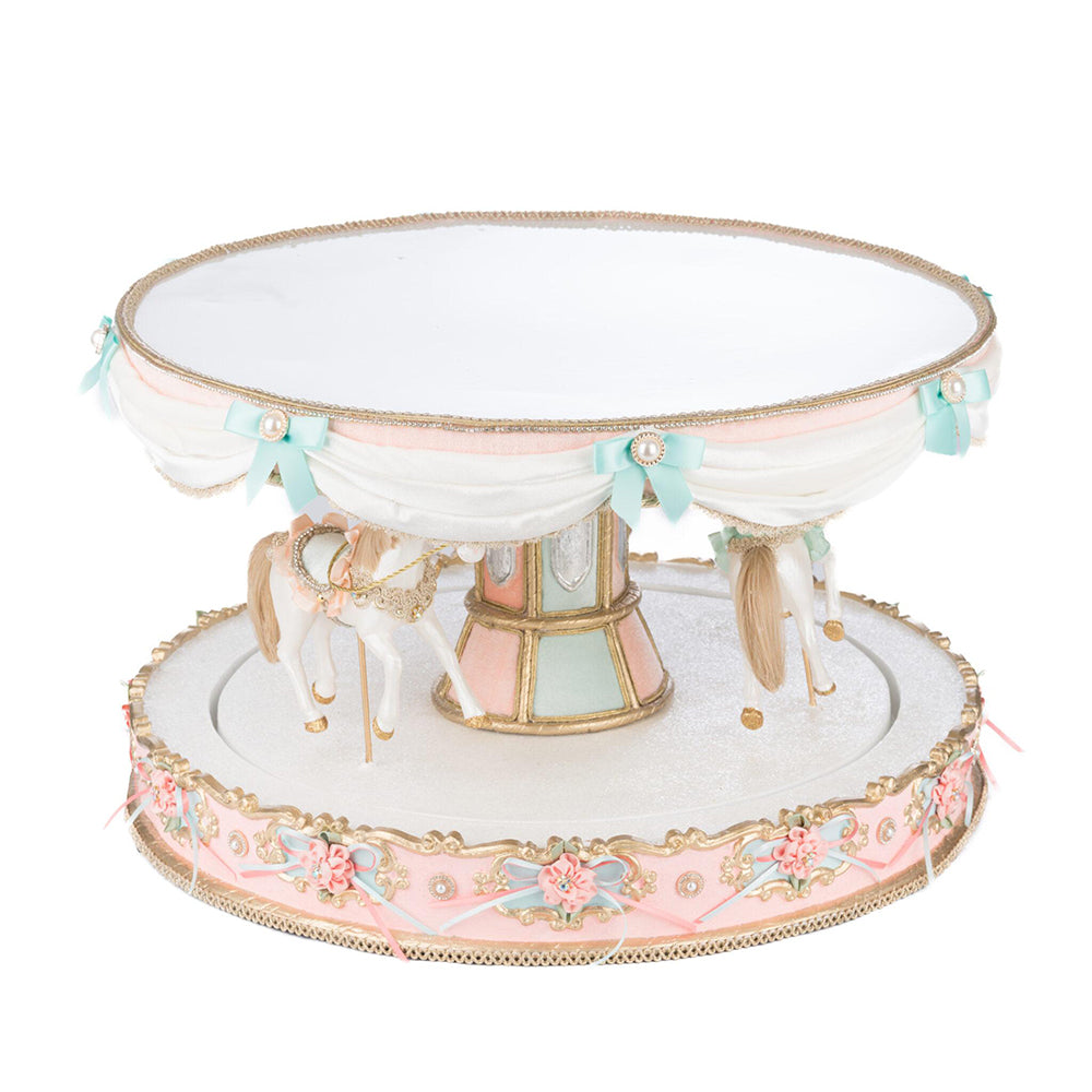 Joyeux Noel Carousel Server by Katherine's Collection