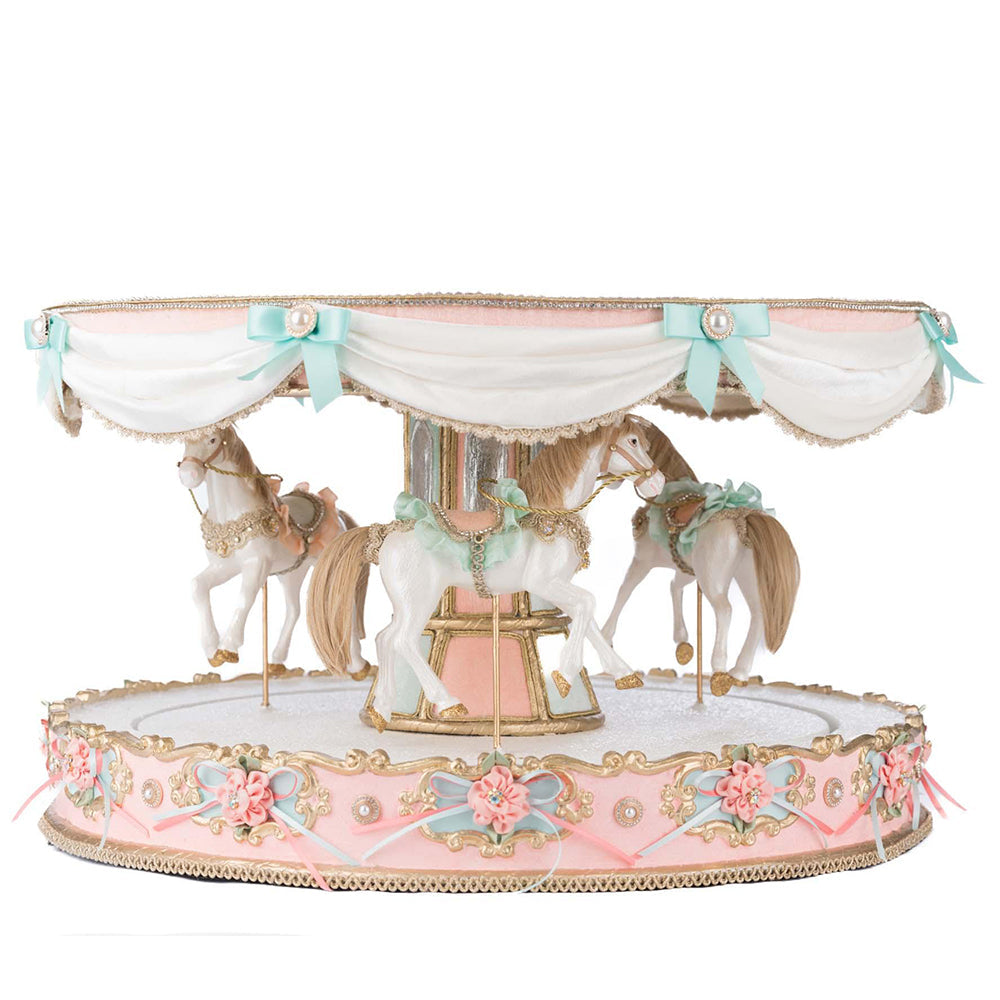 Joyeux Noel Carousel Server by Katherine's Collection